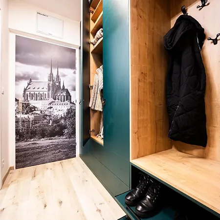 Dh Vankovka Design 1kk - 1 Min Vankovka, Bus, Train - Netflix, Smarttv, Free Nespresso, Free Parking Apartament Brno