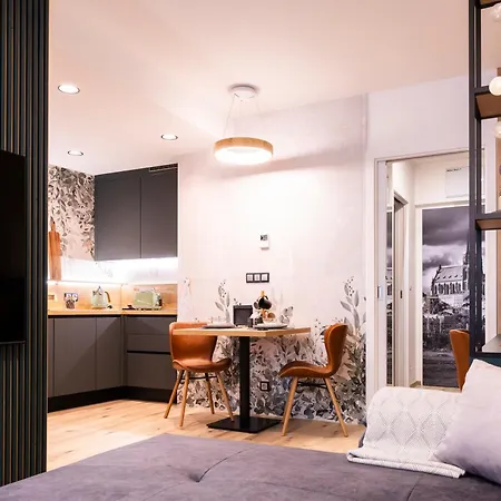 Dh Vankovka Design 1kk - 1 Min Vankovka, Bus, Train - Netflix, Smarttv, Free Nespresso, Free Parking Apartament Brno