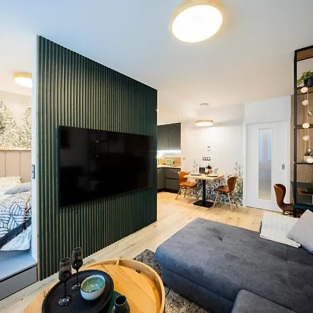 Apartament Dh Vankovka Design 1kk - 1 Min Vankovka, Bus, Train - Netflix, Smarttv, Free Nespresso, Free Parking