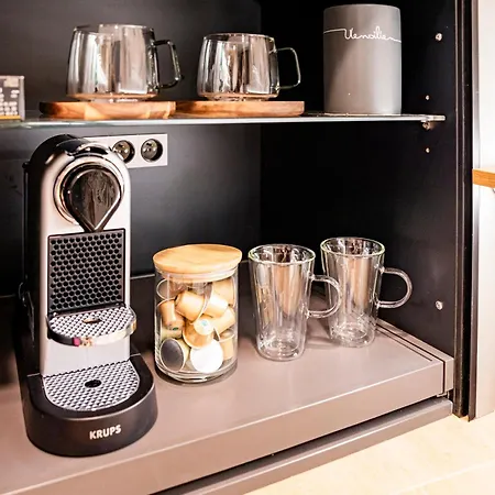 Dh Vankovka Design 1kk - 1 Min Vankovka, Bus, Train - Netflix, Smarttv, Free Nespresso, Free Parking Apartament Brno