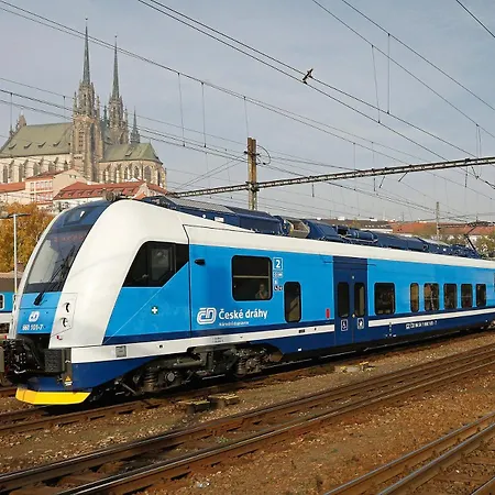 Apartament Dh Vankovka Design 1kk - 1 Min Vankovka, Bus, Train - Netflix, Smarttv, Free Nespresso, Free Parking