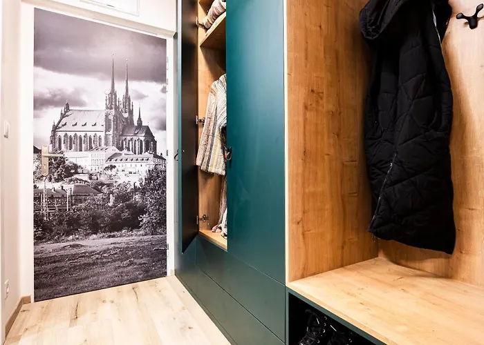 Dh Vankovka Design 1kk - 1 Min Vankovka, Bus, Train - Netflix, Smarttv, Free Nespresso, Free Parking Appartement Brno