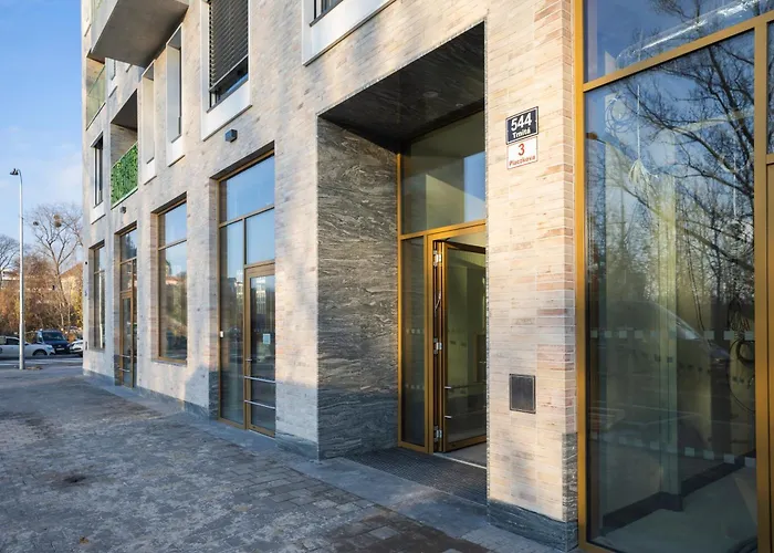 Dh Vankovka Design 1kk - 1 Min Vankovka, Bus, Train - Netflix, Smarttv, Free Nespresso, Free Parking Appartement