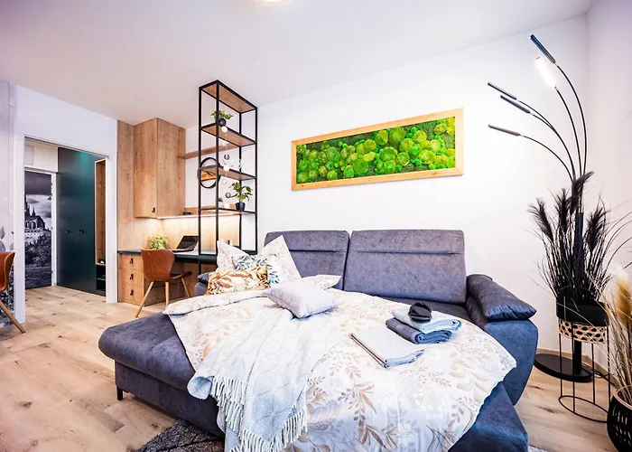 Appartement Dh Vankovka Design 1kk - 1 Min Vankovka, Bus, Train - Netflix, Smarttv, Free Nespresso, Free Parking Brno