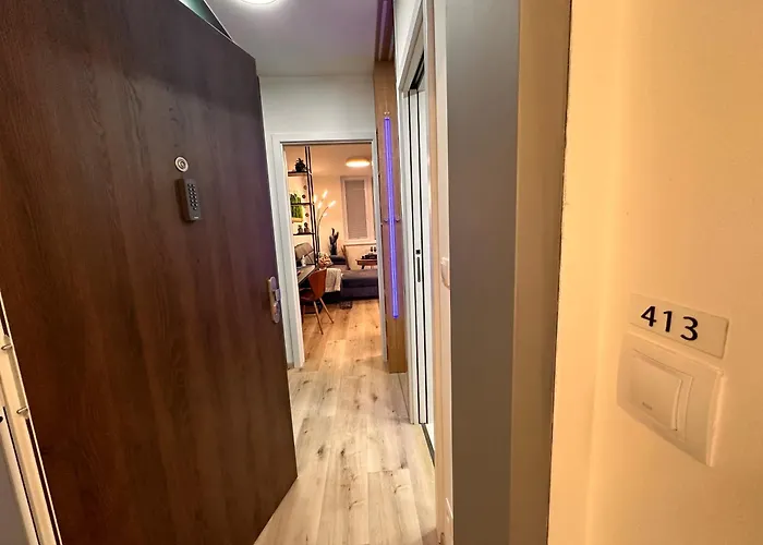 Dh Vankovka Design 1kk - 1 Min Vankovka, Bus, Train - Netflix, Smarttv, Free Nespresso, Free Parking Appartement Brno